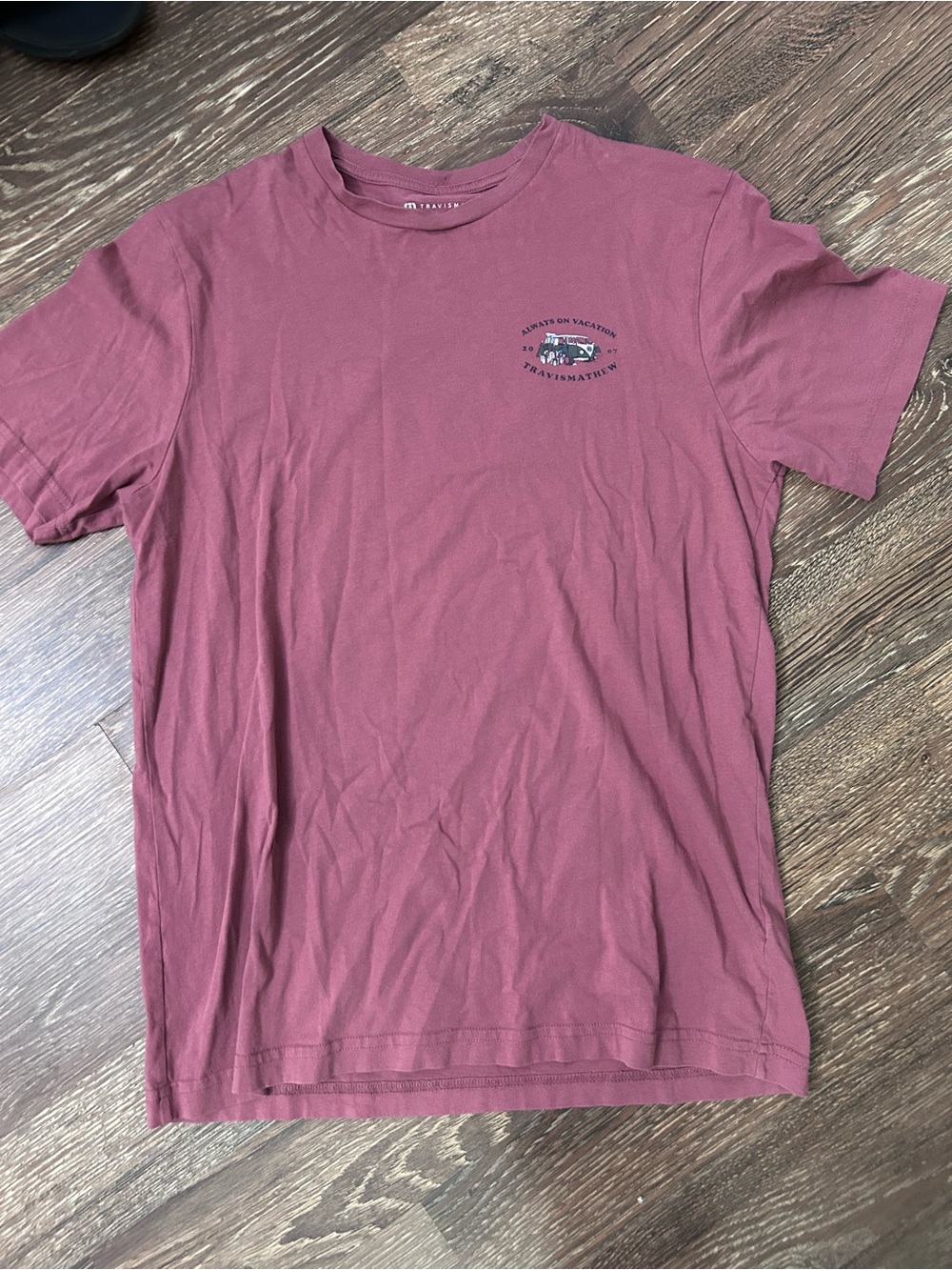 Travis Mathew T-Shirt - Dusty Rose